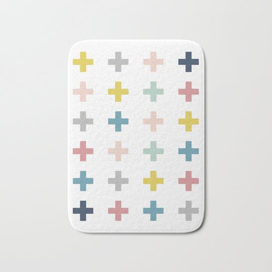 Cross Bath Mat