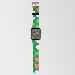 Shamrock Irish colour St Patricks Day design Apple Watch Band