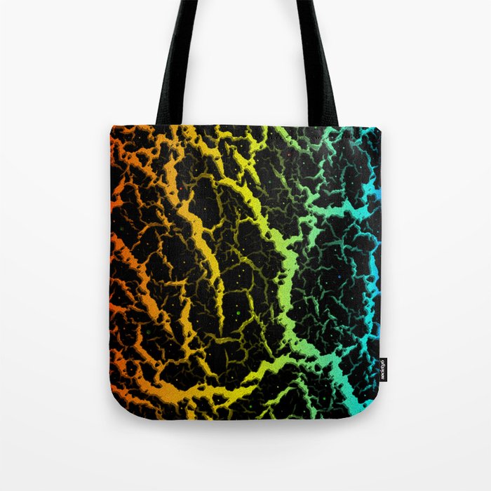Cracked Space Lava - Heat ROYCB Tote Bag