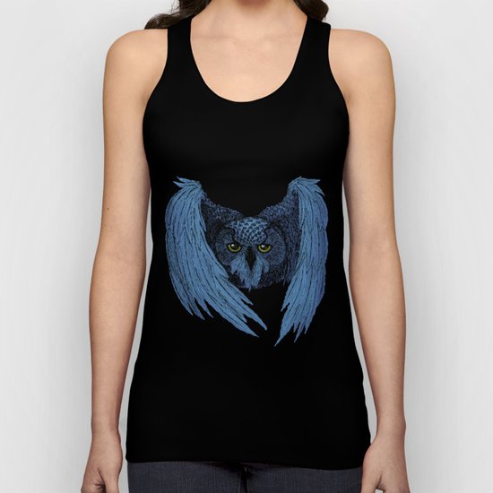 Night Owl Unisex Tank Top