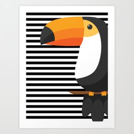 TOUCAN tropical toucans Art Print