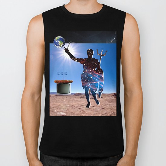Space Man Biker Tank