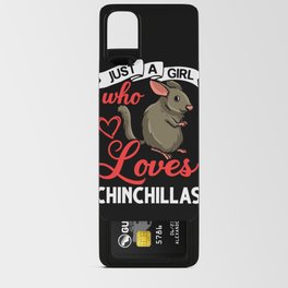 Chinchilla Animal Cute Funny Cage Bath Android Card Case