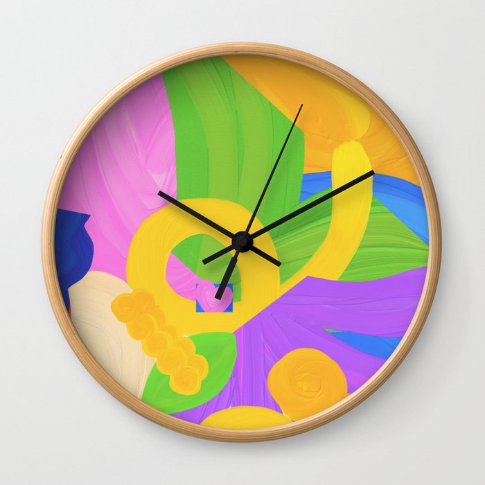 Candy Colours Wall Clock