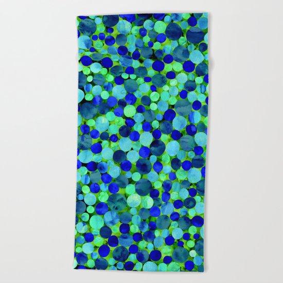 Confetti Pattern 05 Beach Towel