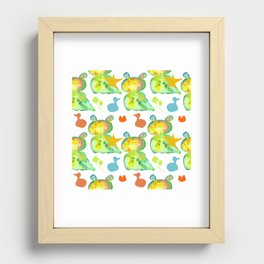Chaotic Duck Large  Recessed Framed Print