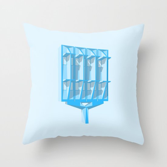Boca Raton IBM Throw Pillow