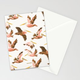 PINK PELICAN PARTY Stationery Card