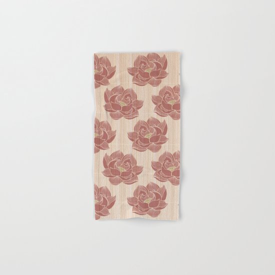 Lótus pattern Hand & Bath Towel