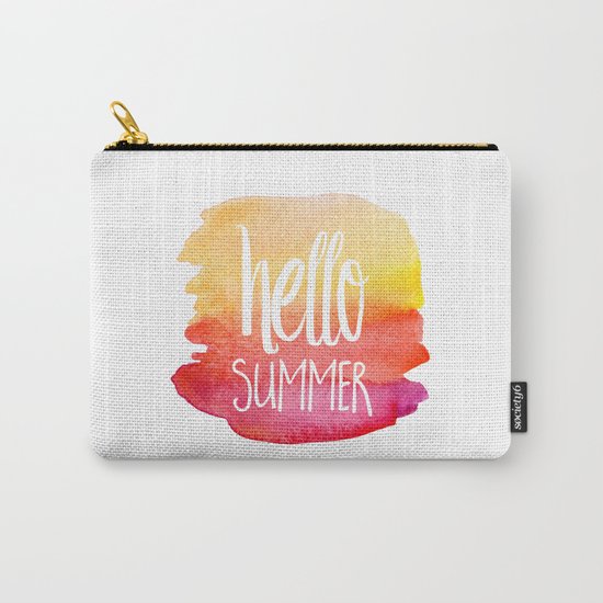Hello Summer Carry-All Pouch