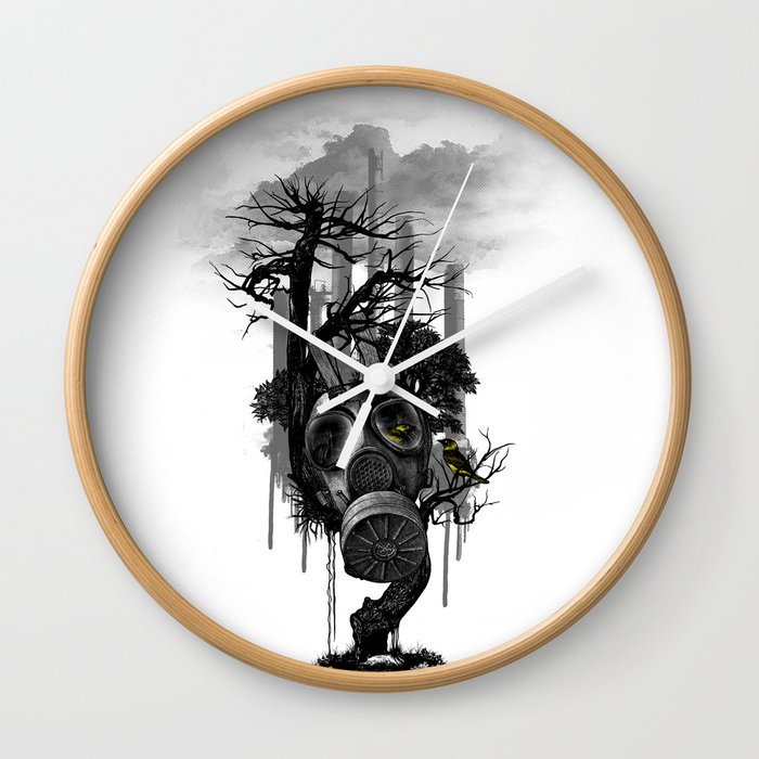 DIRTY WEATHER Wall Clock