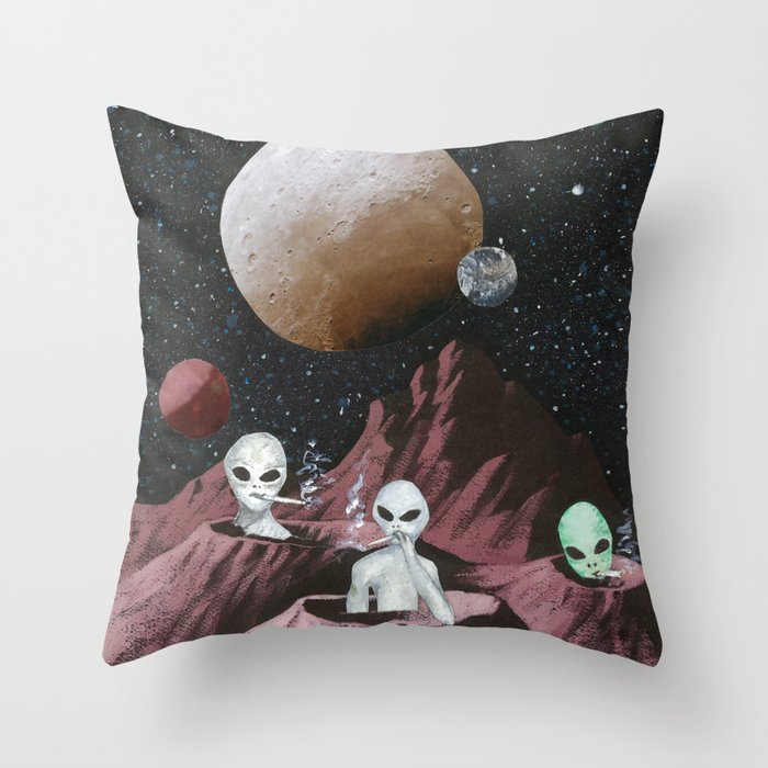 Star Blazin Throw Pillow