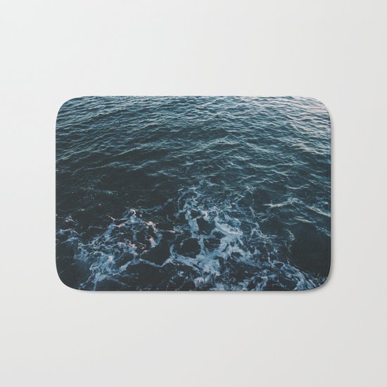 Dark #Sea Bath Mat
