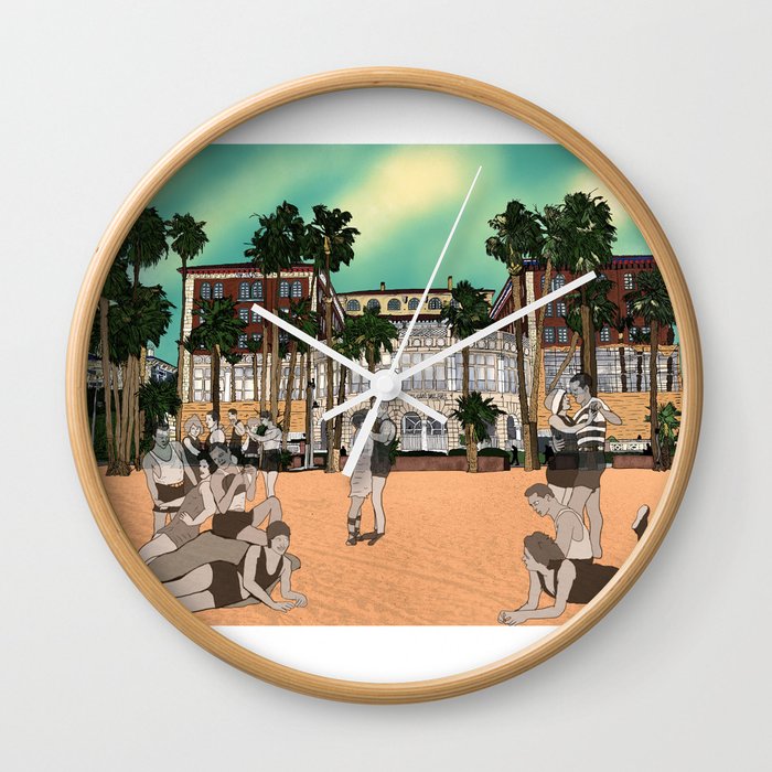 Casa Del Mar Wall Clock