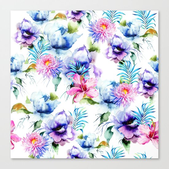 Summer Garden Canvas Print