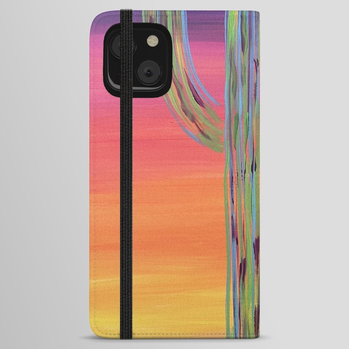 Cactus of Color iPhone Wallet Case