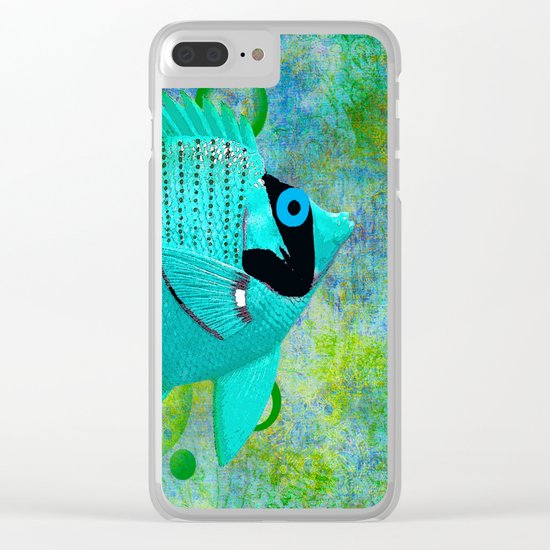 ANGEL FISH Clear iPhone Case