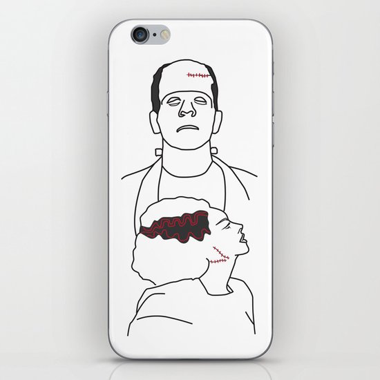 Monster & his Bride iPhone & iPod Skin