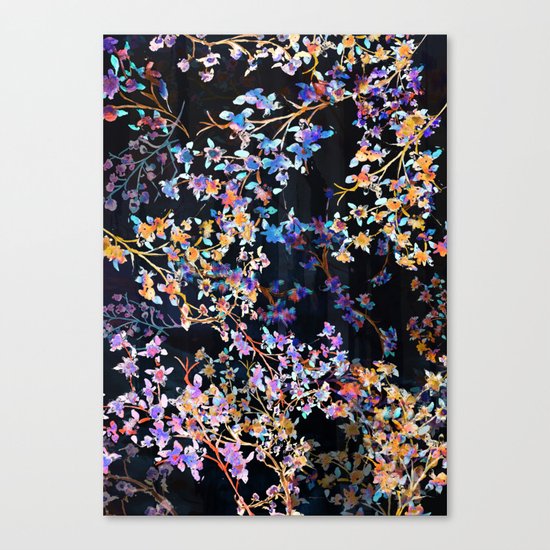 Spring Blossom Dark Canvas Print