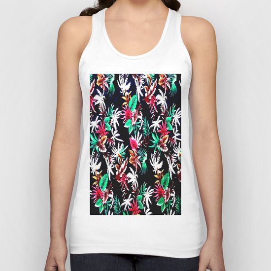 Exotic Flower Unisex Tank Top