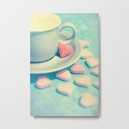 BE MY VALENTINE ♥ Metal Print