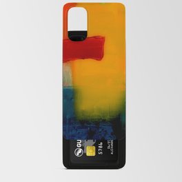 Mid Century Abstract Art Android Card Case