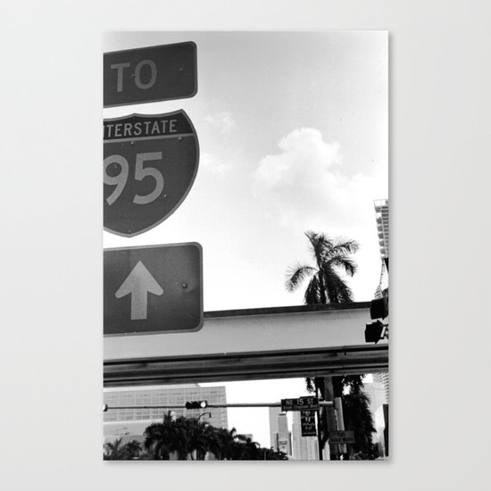 Interstate Canvas Print