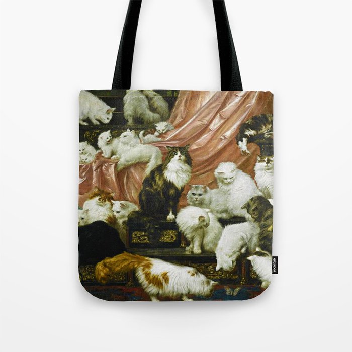 Classical Masterpiece 1893 - My Wife's Lovers by Carl Kahler Tote Bag