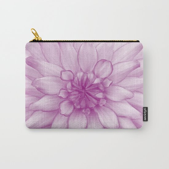 Dahlia Radiant Orchid - JUSTART © Carry-All Pouch
