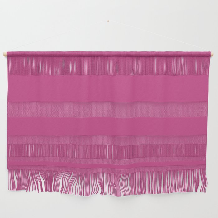 FUCHSIA FEDORA  Wall Hanging