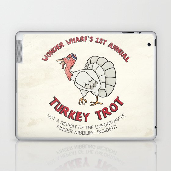 Turkey Trot Laptop & iPad Skin