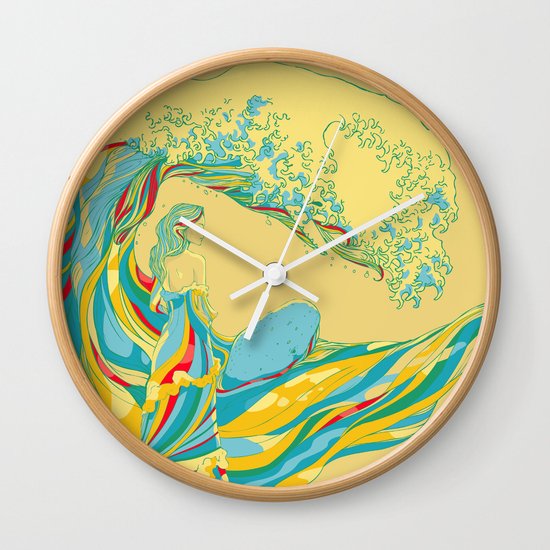 I See My Mother Wall Clock