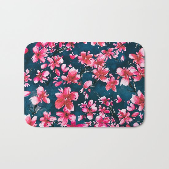 Red Moods Bath Mat