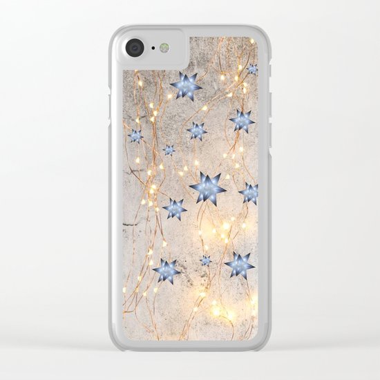Star Wall | Christmas Spirit Clear iPhone Case