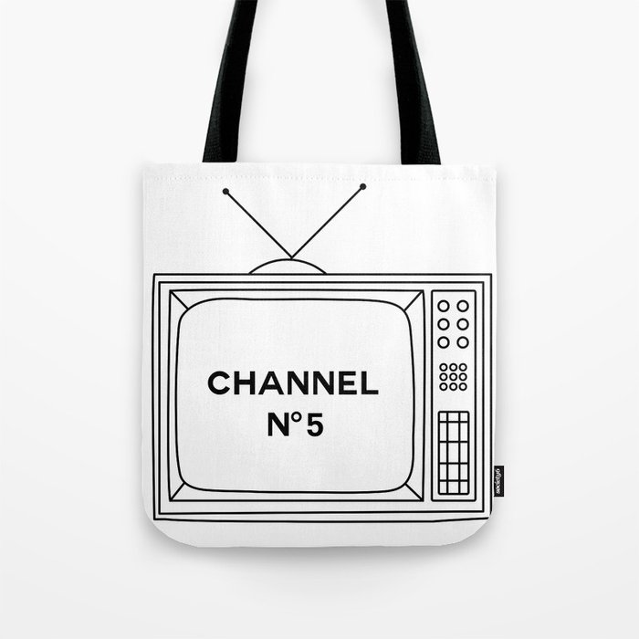 Channel No. 5 Tote Bag by Maison Sloth