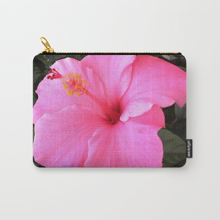 Hot pink Carry-All Pouch