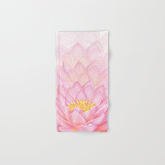 Pink Lotus Hand & Bath Towel