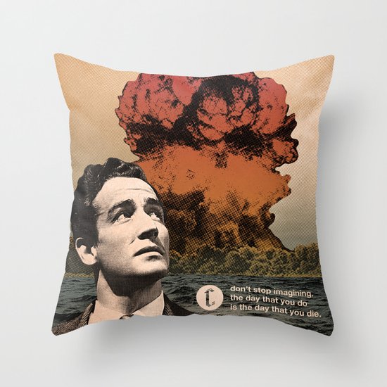 Thought Process Throw Pillow