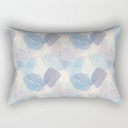 Beach Glass blues Rectangular Pillow