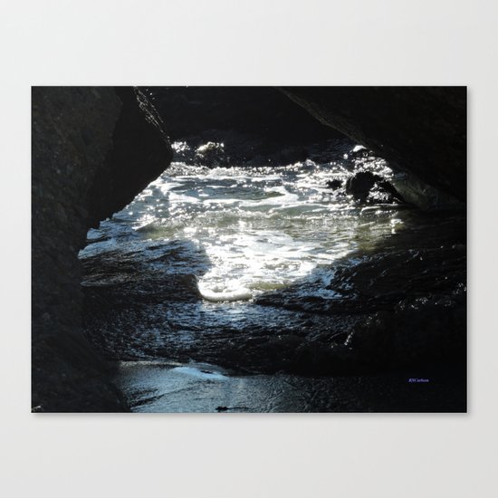Laguna Beach Surf on the Rocks #1 Canvas Print