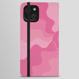 Smile Melt - Pink iPhone Wallet Case