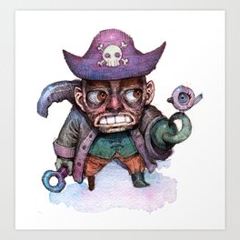 Pirate Art Print