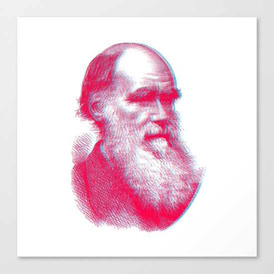 Charles Darwin Canvas Print