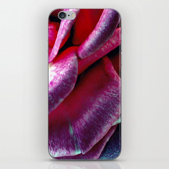 Psychedelic Rose iPhone Skin