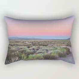 California Desert Road Rectangular Pillow
