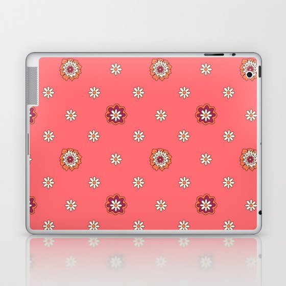 Flora RED Laptop & iPad Skin