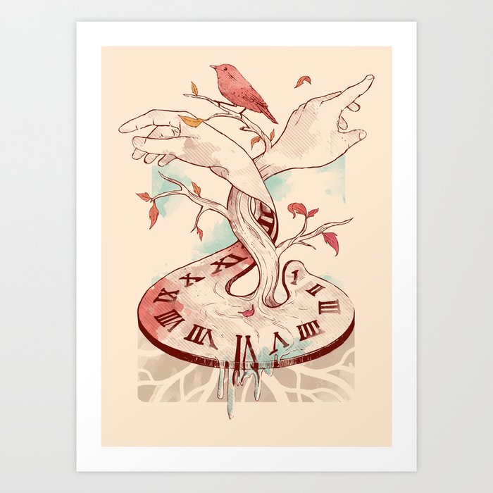 Hands of Time Art Print