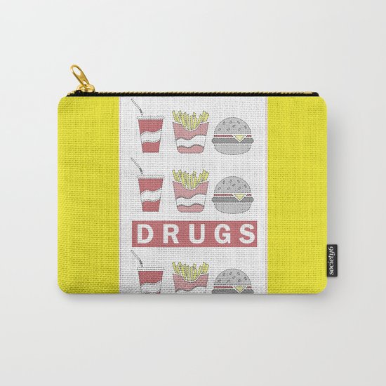 DRUGS Carry-All Pouch