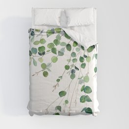 Eucalyptus Watercolor Comforter