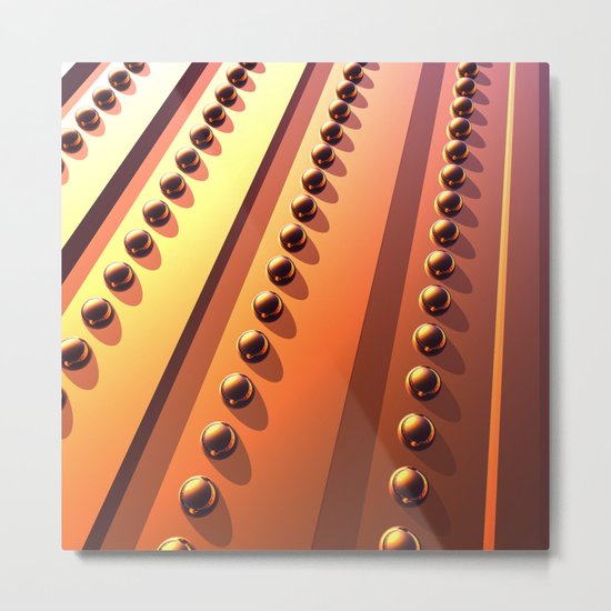Balls and Bars Metal Print